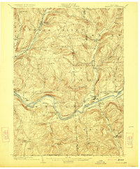1904 Map of Apalachin, NY, 1923 Print