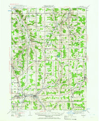 Download a high-resolution, GPS-compatible USGS topo map for Arcade, NY (1966 edition)
