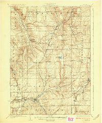 Download a high-resolution, GPS-compatible USGS topo map for Arcade, NY (1925 edition)