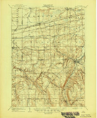 Download a high-resolution, GPS-compatible USGS topo map for Attica, NY (1944 edition)