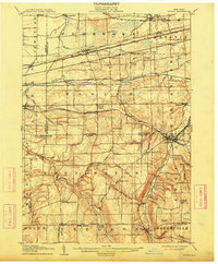 Download a high-resolution, GPS-compatible USGS topo map for Attica, NY (1913 edition)
