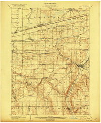 Download a high-resolution, GPS-compatible USGS topo map for Attica, NY (1922 edition)