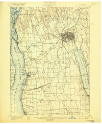 1902 Map of Auburn, 1920 Print