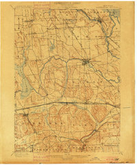 1900 Map of Baldwinsville
