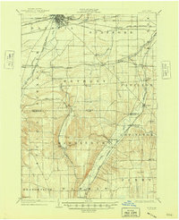 1904 Map of Batavia, 1948 Print