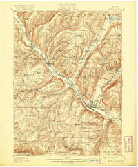 Download a high-resolution, GPS-compatible USGS topo map for Bath, NY (1920 edition)