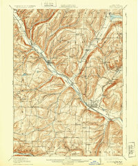Download a high-resolution, GPS-compatible USGS topo map for Bath, NY (1932 edition)