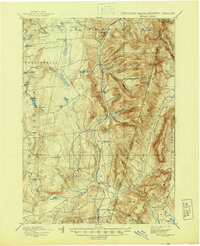 preview thumbnail of historical topo map of Rensselaer County, NY in 1898