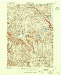 1900 Map of Altamont, NY, 1954 Print