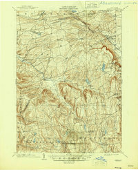 1903 Map of Altamont, NY, 1946 Print