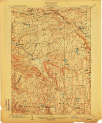 Download a high-resolution, GPS-compatible USGS topo map for Berne, NY (1903 edition)