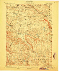 1903 Map of Altamont, NY, 1907 Print