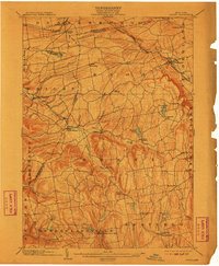 1903 Map of Altamont, NY, 1910 Print