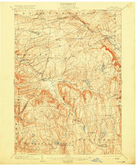 1903 Map of Altamont, NY, 1915 Print