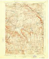 1903 Map of Altamont, NY, 1928 Print