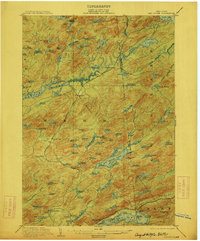 Download a high-resolution, GPS-compatible USGS topo map for Big Moose, NY (1912 edition)