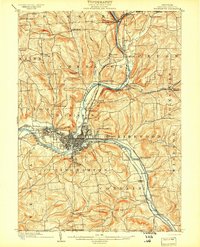 1904 Map of Binghamton