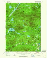 Download a high-resolution, GPS-compatible USGS topo map for Blue Mountain, NY (1960 edition)