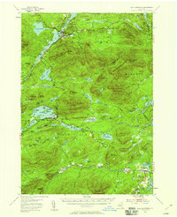 Download a high-resolution, GPS-compatible USGS topo map for Blue Mountain, NY (1958 edition)