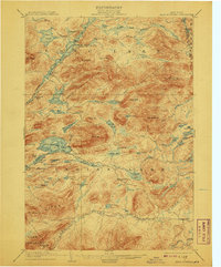 Download a high-resolution, GPS-compatible USGS topo map for Blue Mountain, NY (1908 edition)