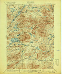 Download a high-resolution, GPS-compatible USGS topo map for Blue Mountain, NY (1919 edition)