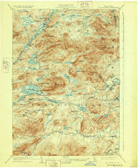 Download a high-resolution, GPS-compatible USGS topo map for Blue Mountain, NY (1928 edition)