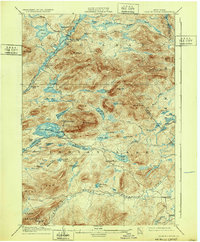 Download a high-resolution, GPS-compatible USGS topo map for Blue Mountain, NY (1932 edition)