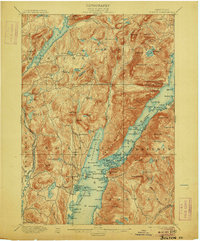 Download a high-resolution, GPS-compatible USGS topo map for Bolton, NY (1906 edition)