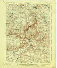 1904 Map of Lewis County, NY, 1925 Print