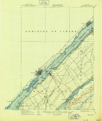 Download a high-resolution, GPS-compatible USGS topo map for Brier Hill, NY (1944 edition)