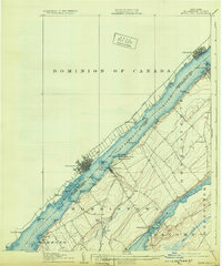 Download a high-resolution, GPS-compatible USGS topo map for Brier Hill, NY (1932 edition)