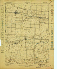 1899 Map of Brockport