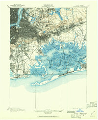 1897 Map of Brooklyn, 1961 Print