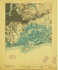 1900 Map of Brooklyn, 1906 Print