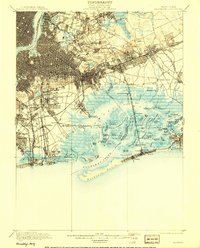 Download a high-resolution, GPS-compatible USGS topo map for Brooklyn, NY (1908 edition)