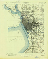 Download a high-resolution, GPS-compatible USGS topo map for Buffalo, NY (1947 edition)