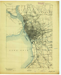 1894 Map of Buffalo