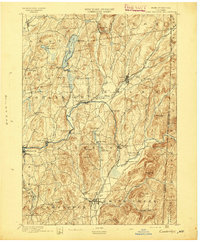 preview thumbnail of historical topo map of Washington County, NY in 1895