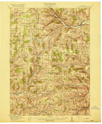 Download a high-resolution, GPS-compatible USGS topo map for Canaseraga, NY (1916 edition)