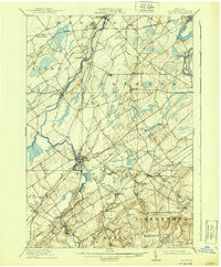 preview thumbnail of historical topo map of St. Lawrence County, NY in 1911