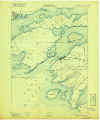 Download a high-resolution, GPS-compatible USGS topo map for Cape Vincent, NY (1917 edition)