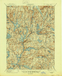 preview thumbnail of historical topo map of Putnam County, NY in 1928