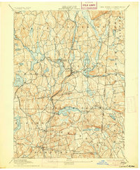 1894 Map of Carmel, 1905 Print