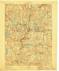 1894 Map of Carmel, 1907 Print