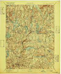 1894 Map of Carmel, 1916 Print