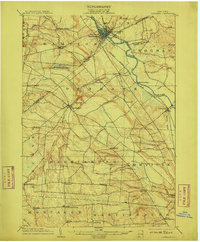 1904 Map of Carthage, NY, 1911 Print