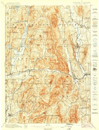 preview thumbnail of historical topo map of Washington County, NY in 1897