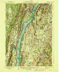 preview thumbnail of historical topo map of Columbia County, NY in 1938