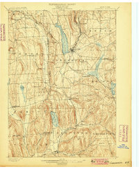 1899 Map of Cortland County, NY