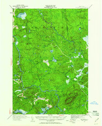 Download a high-resolution, GPS-compatible USGS topo map for Childwold, NY (1961 edition)